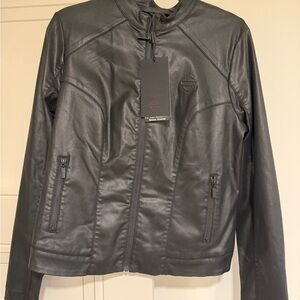 NWT Harley-Davidson women’s black Leather Jacket
